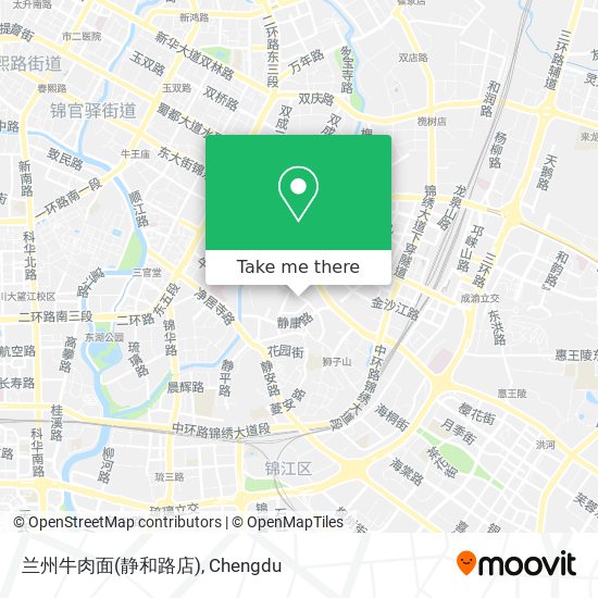 兰州牛肉面(静和路店) map