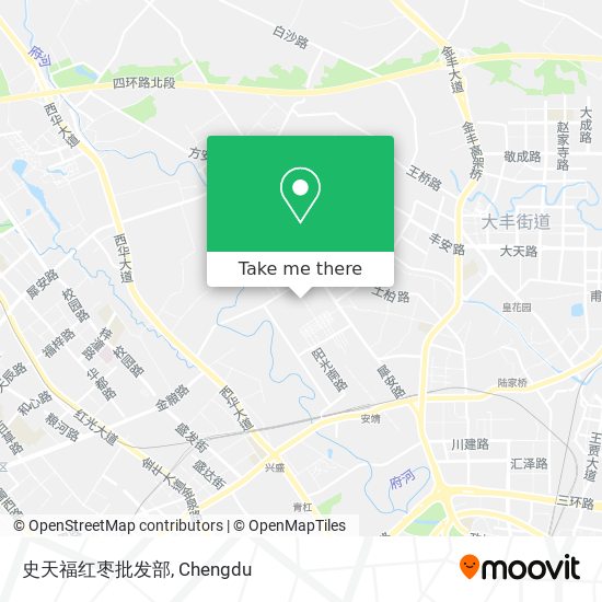 史天福红枣批发部 map