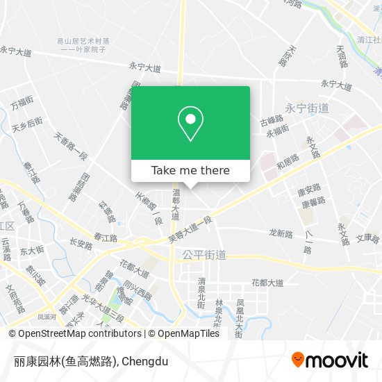 丽康园林(鱼高燃路) map
