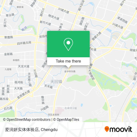 爱润妍实体体验店 map
