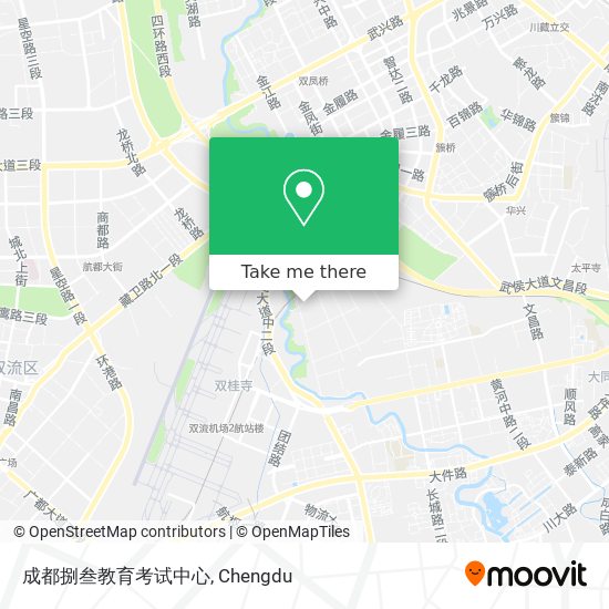 成都捌叁教育考试中心 map