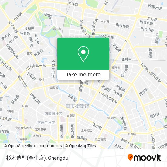 杉木造型(金牛店) map