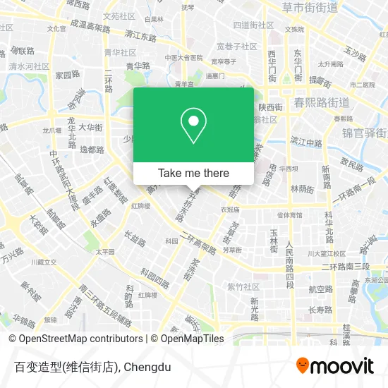 百变造型(维信街店) map