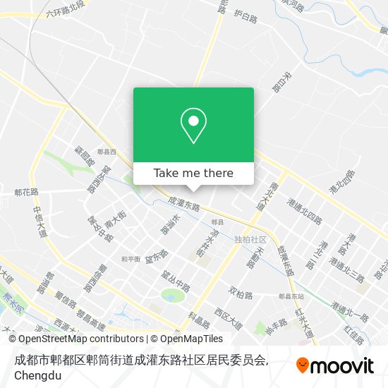 成都市郫都区郫筒街道成灌东路社区居民委员会 map