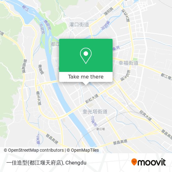 一佳造型(都江堰天府店) map