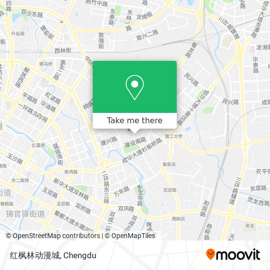 红枫林动漫城 map