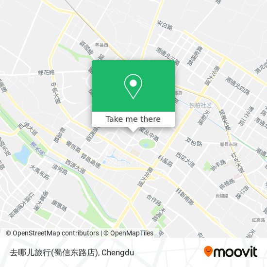 去哪儿旅行(蜀信东路店) map