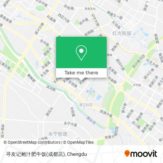 寻友记鲍汁肥牛饭(成都店) map