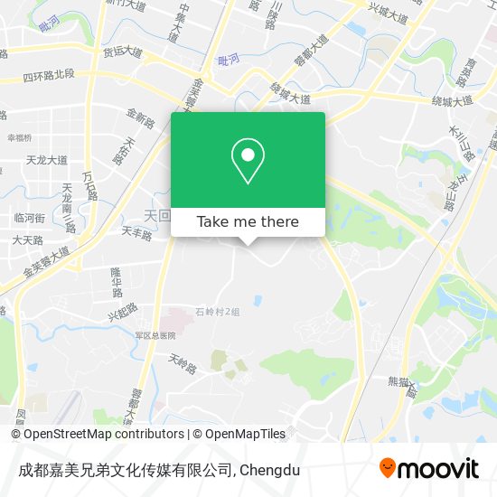 成都嘉美兄弟文化传媒有限公司 map