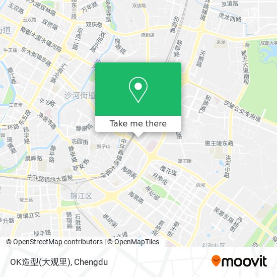 OK造型(大观里) map