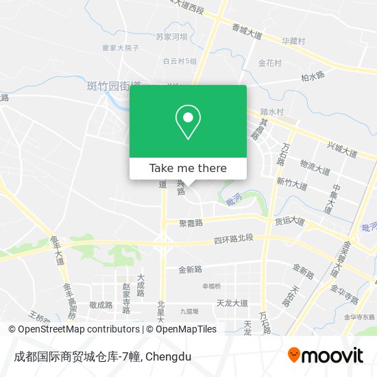 成都国际商贸城仓库-7幢 map