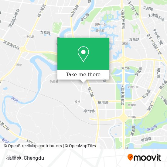 德馨苑 map