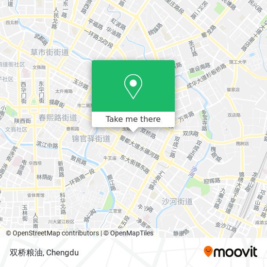 双桥粮油 map