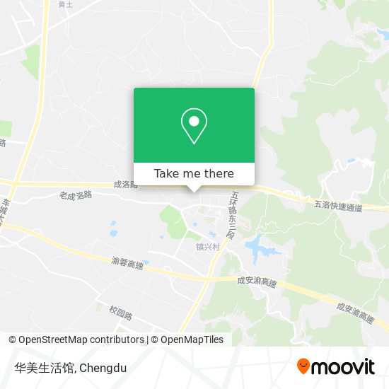 华美生活馆 map