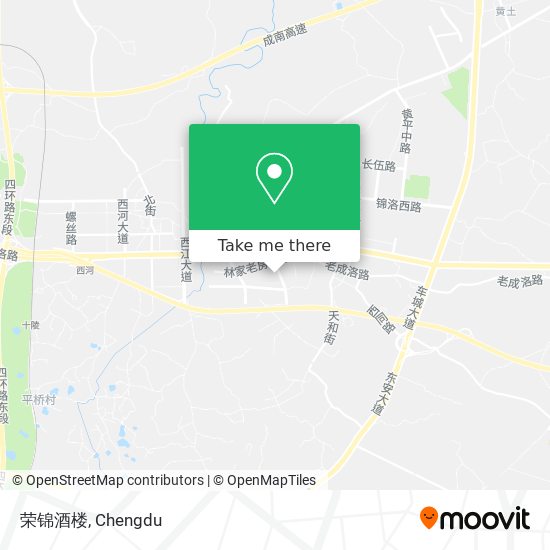 荣锦酒楼 map