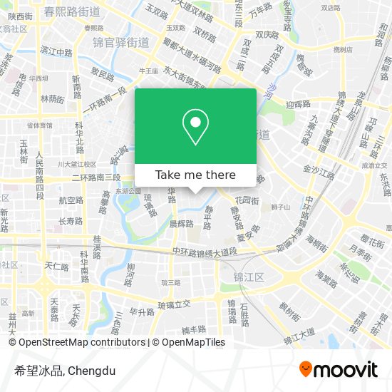 希望冰品 map