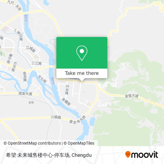 希望·未来城售楼中心-停车场 map