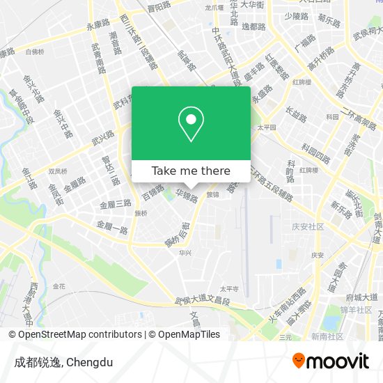 成都锐逸 map