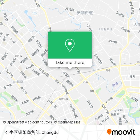 金牛区锐茱商贸部 map