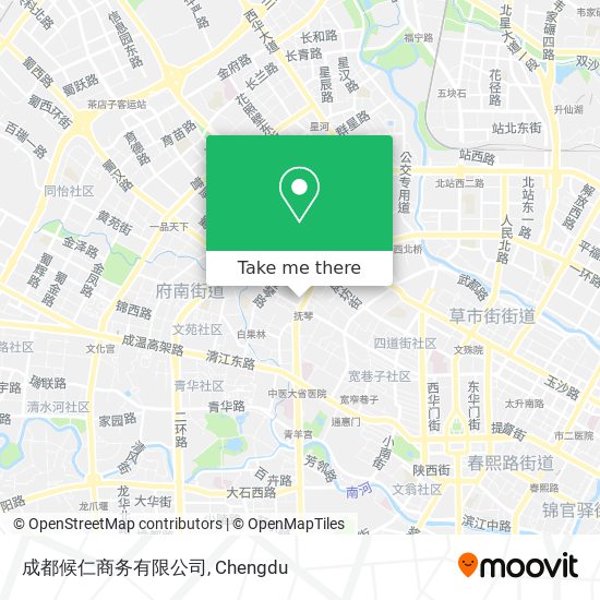 成都候仁商务有限公司 map