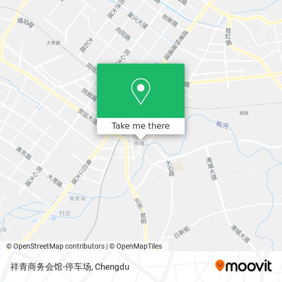 祥青商务会馆-停车场 map