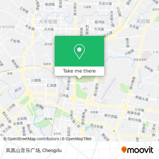 凤凰山音乐广场 map