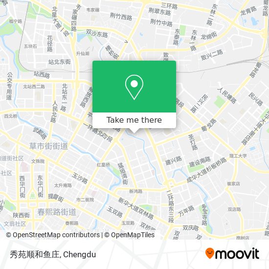 秀苑顺和鱼庄 map
