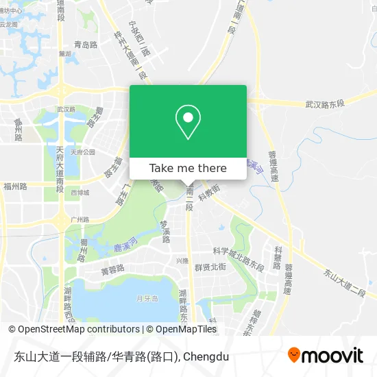 东山大道一段辅路/华青路(路口) map
