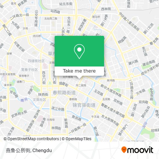 燕鲁公所街 map