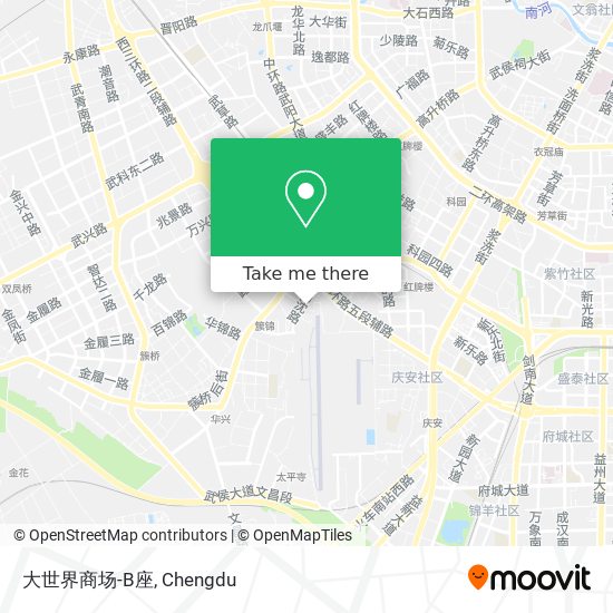 大世界商场-B座 map