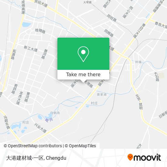 大港建材城-一区 map