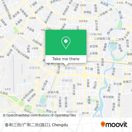 春和三街/广和二街(路口) map