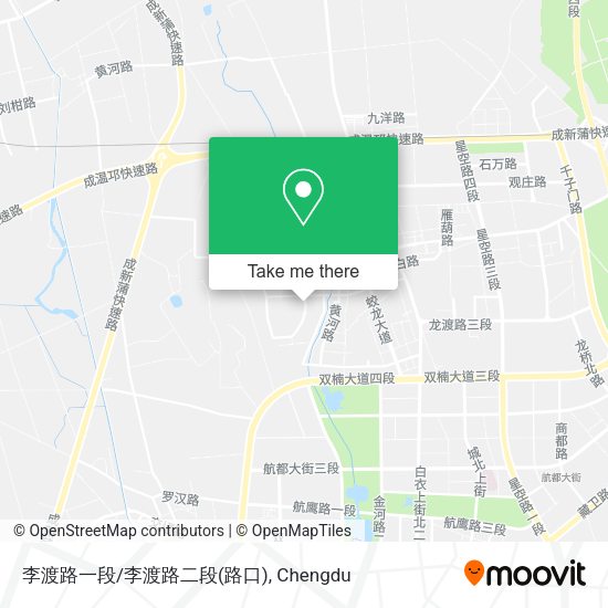 李渡路一段/李渡路二段(路口) map