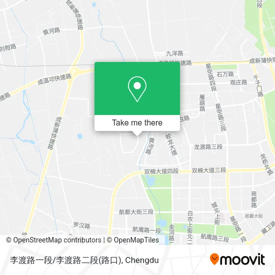 李渡路一段/李渡路二段(路口) map