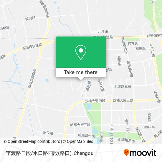 李渡路二段/水口路四段(路口) map