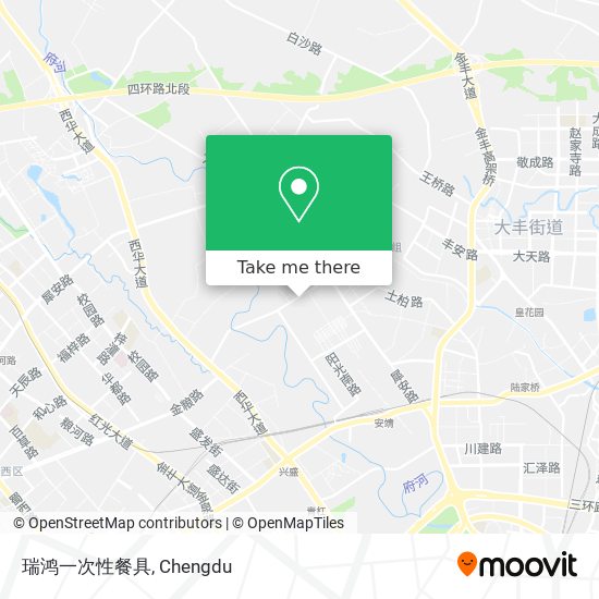 瑞鸿一次性餐具 map