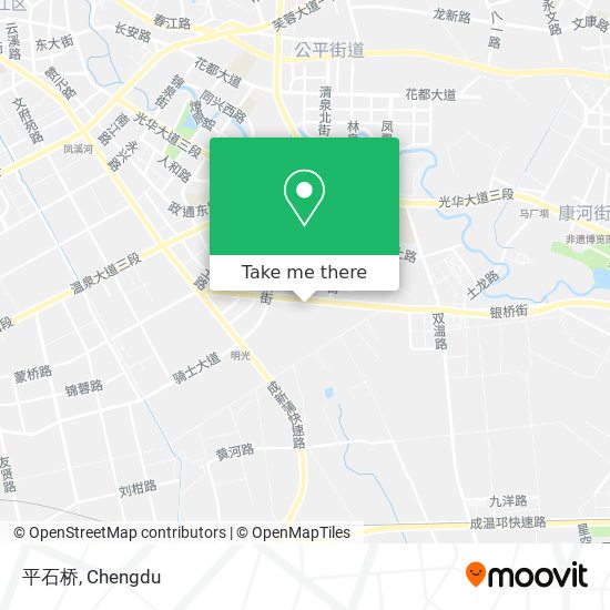 平石桥 map