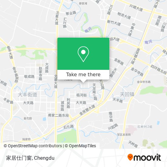 家居仕门窗 map