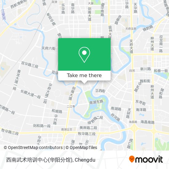 西南武术培训中心(华阳分馆) map