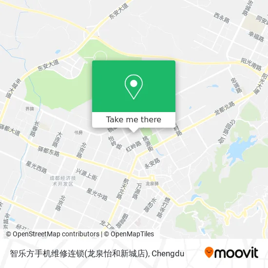 智乐方手机维修连锁(龙泉怡和新城店) map