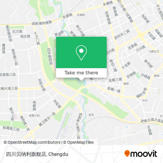 四川贝纳利旗舰店 map