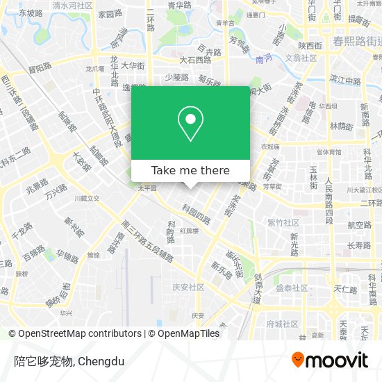 陪它哆宠物 map