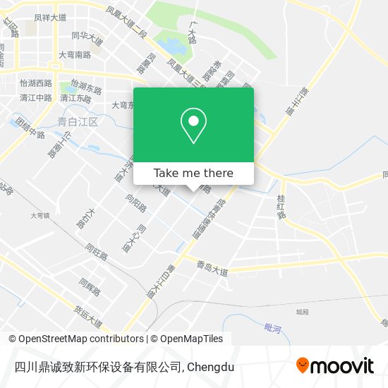 四川鼎诚致新环保设备有限公司 map