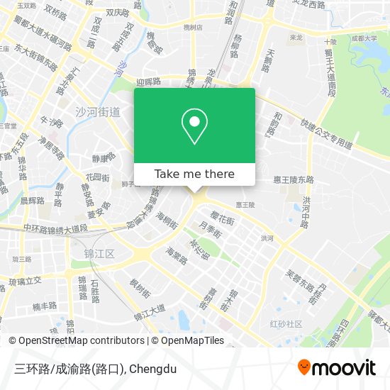 三环路/成渝路(路口) map