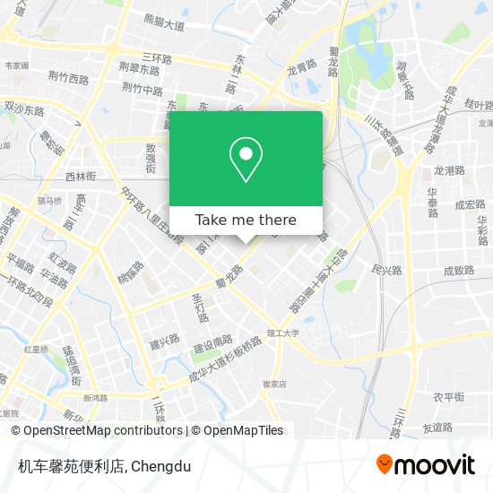 机车馨苑便利店 map