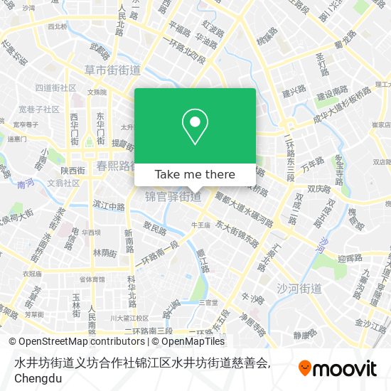 水井坊街道义坊合作社锦江区水井坊街道慈善会 map