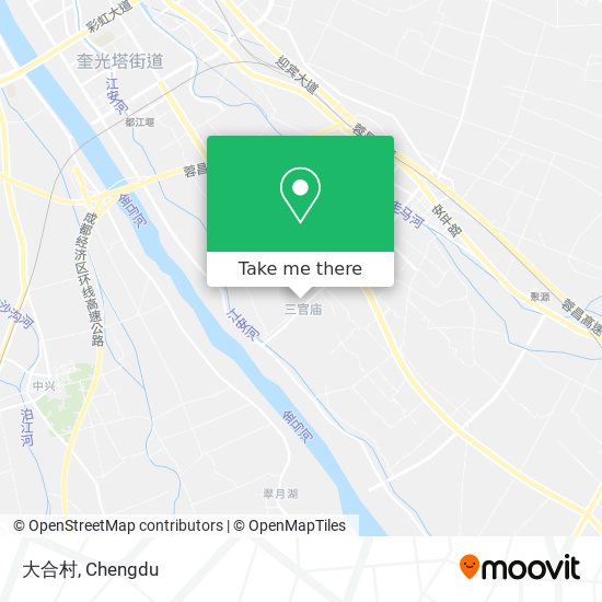 大合村 map