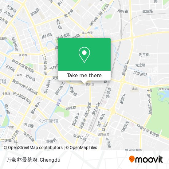 万豪亦景茶府 map