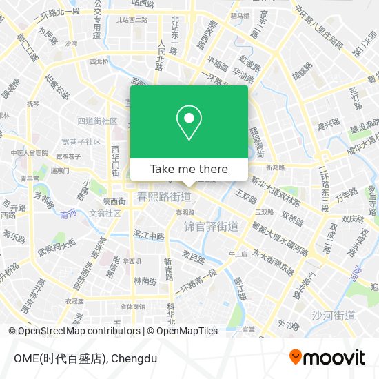 OME(时代百盛店) map