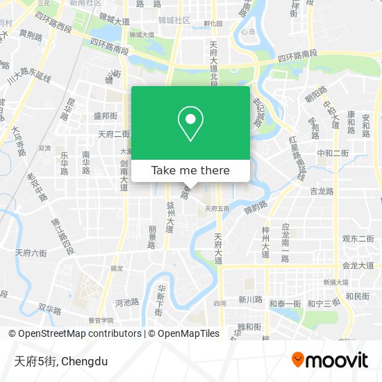 天府5街 map